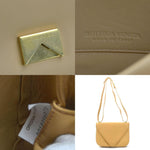 Bottega Veneta Beige Leather Shoulder Bag (Pre-Owned)