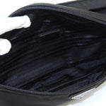 Prada Black Nylon Leather Fanny Pack (Pre-Owned)