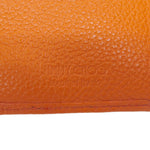 Jimmy Choo Orange Leather Wallet (Bi-Fold) (Pre-Owned)