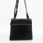 Salvatore Ferragamo Black Leather Shoulder Bag (Pre-Owned)