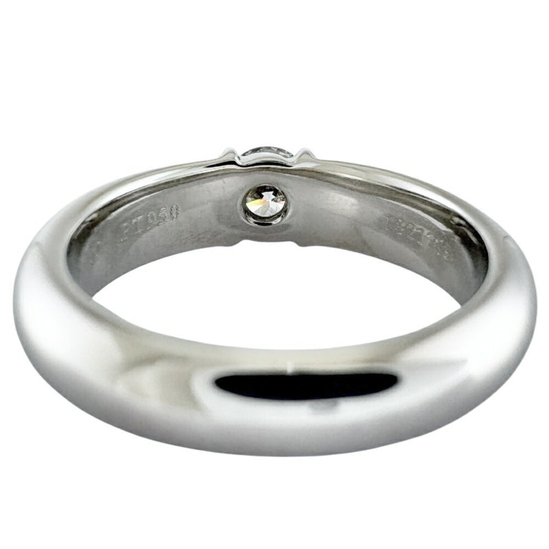 Tiffany Silver Platinum 950 Band Ring (Pre-Owned)