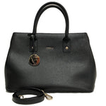 Furla Black Handbag Shoulder Bag (Pre-Owned)