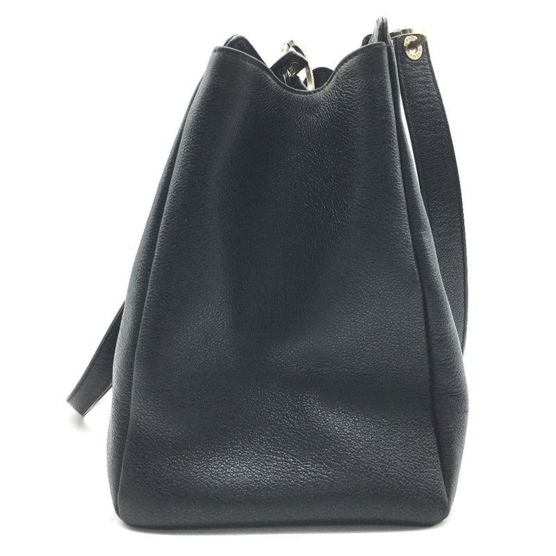 Bvlgari Black Leather Shoulder Bag (Pre-Owned)