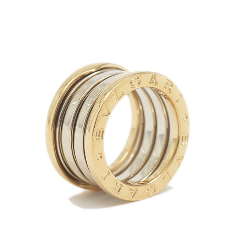 Bvlgari B.Zero1 White Gold Yellow Gold White Gold (18K) Yellow Gold (18K) Band Ring (Pre-Owned)