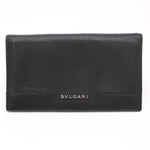 Bvlgari Black Leather Wallet (Bi-Fold) (Pre-Owned)