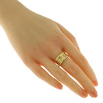 Bvlgari Gold Yellow Gold (18K) Band Ring (Pre-Owned)