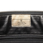 Fendi Black Brown Pvc Leather Pouch (Pre-Owned)