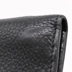 Bvlgari Black Leather Wallet (Bi-Fold) (Pre-Owned)