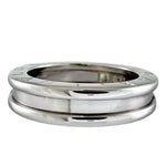 Bvlgari Silver White Gold (18K) Band Ring (Pre-Owned)