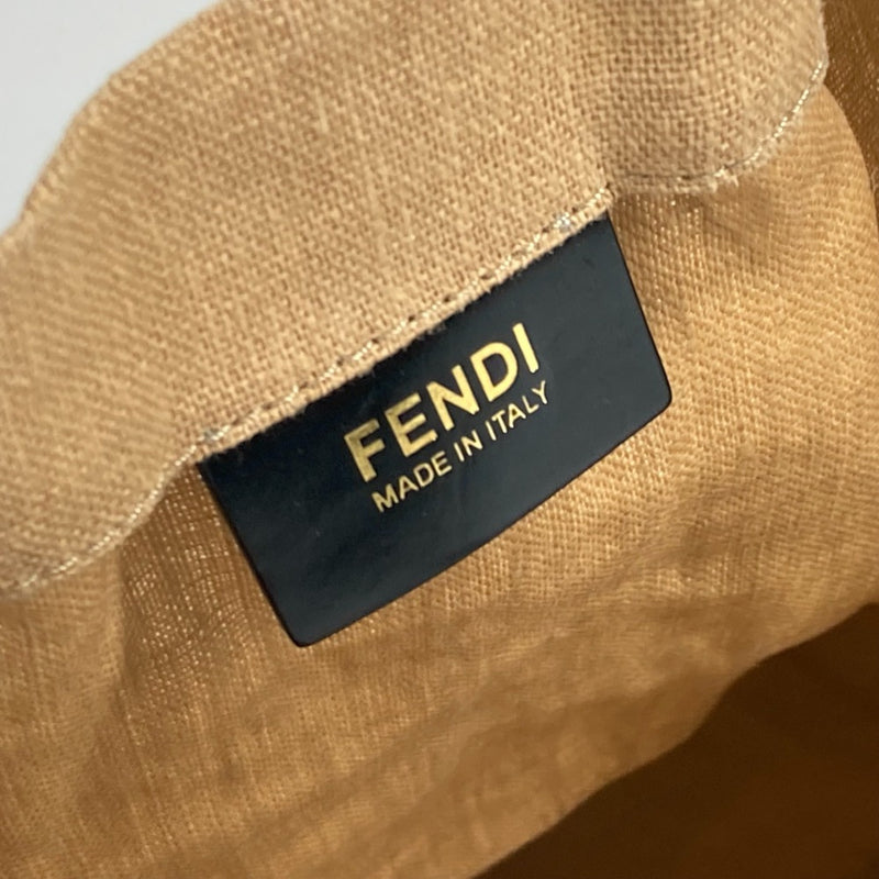 Fendi Beige Cloth Tote Bag (Pre-Owned)