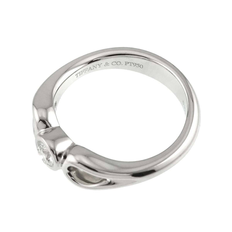 Tiffany Platinum Platinum 950 Band Ring (Pre-Owned)