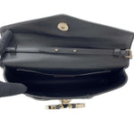 Valentino Garavani Black Leather Shoulder Bag (Pre-Owned)