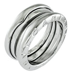 Bvlgari White Gold White Gold (18K) Band Ring (Pre-Owned)