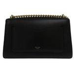 Jimmy Choo Black Leather Shoulder Bag (Pre-Owned)