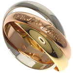 Cartier Pink Gold White Gold Yellow Gold Pink Gold (18K) White Gold (18K) Yellow Gold (18K) Band Ring (Pre-Owned)