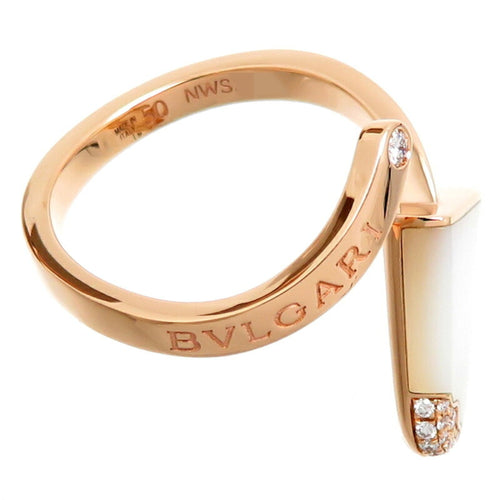 Bvlgari Pink Pink Gold (18K) Band Ring (Pre-Owned)