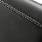 Salvatore Ferragamo Black Leather Handbag Shoulder Bag (Pre-Owned)