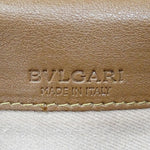 Bvlgari Brown Leather Long Wallet (Bi-Fold) (Pre-Owned)