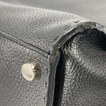 Fendi Black Leather Briefcase (Pre-Owned)