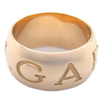 Bvlgari Gold Pink Gold (18K) Band Ring (Pre-Owned)