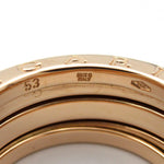 Bvlgari Gold Pink Gold (18K) Band Ring (Pre-Owned)