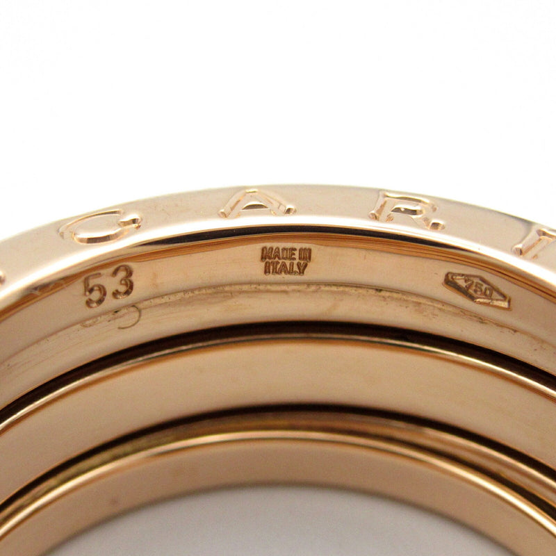 Bvlgari Gold Pink Gold (18K) Band Ring (Pre-Owned)