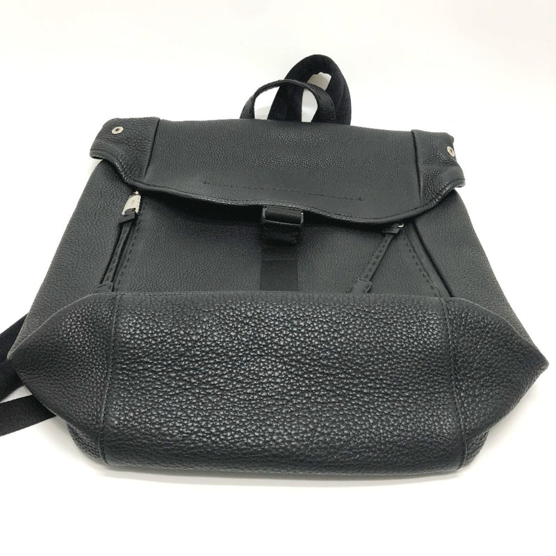 Fendi Black Leather Backpack (Pre-Owned)