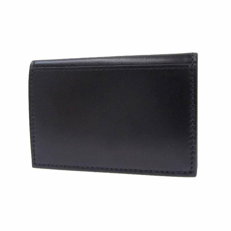 Salvatore Ferragamo Black Leather Coin Purse/Coin Case (Pre-Owned)