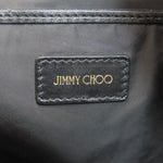 Jimmy Choo Black White Nylon Backpack (Pre-Owned)