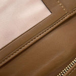 Bvlgari Brown Leather Long Wallet (Bi-Fold) (Pre-Owned)