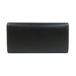 Salvatore Ferragamo Black Leather Wallet (Bi-Fold) (Pre-Owned)