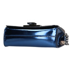 Jimmy Choo Blue Leather Shoulder Bag (Pre-Owned)