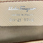 Salvatore Ferragamo Beige Suede Leather Handbag (Pre-Owned)