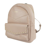 Jimmy Choo Pink Beige Leather Backpack (Pre-Owned)