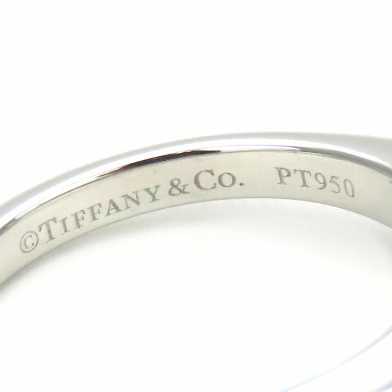 Tiffany Platinum Platinum 950 Band Ring (Pre-Owned)