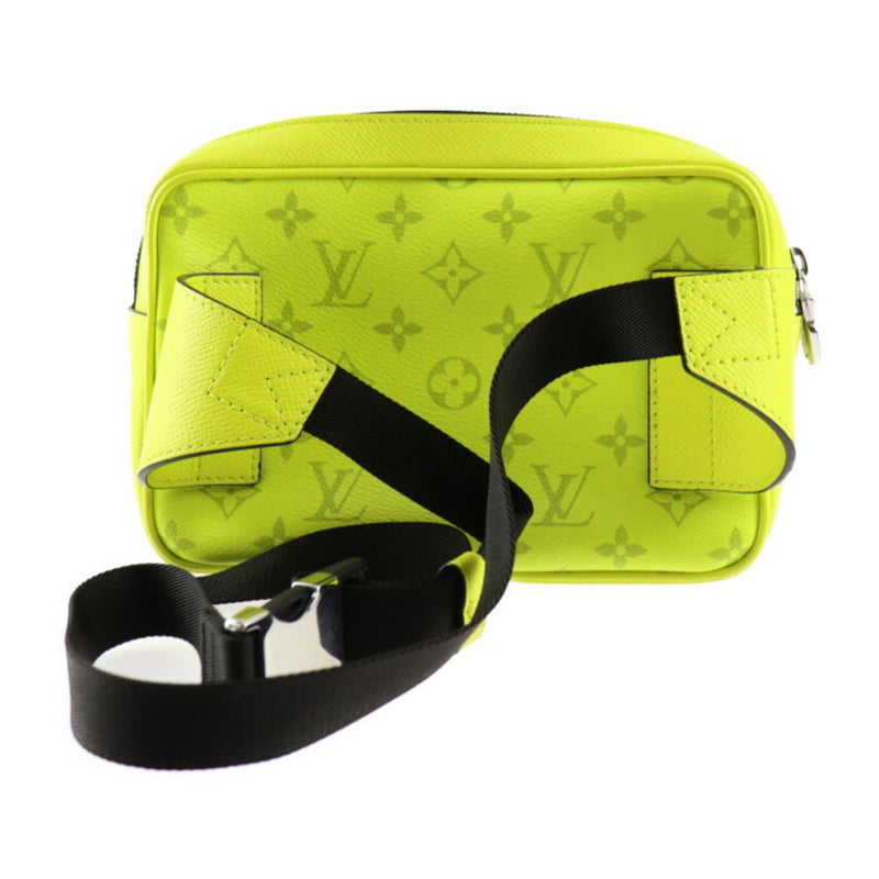 Louis Vuitton Black Jaune Yellow Taigarama Fanny Pack Sling Bag (Pre-Owned)