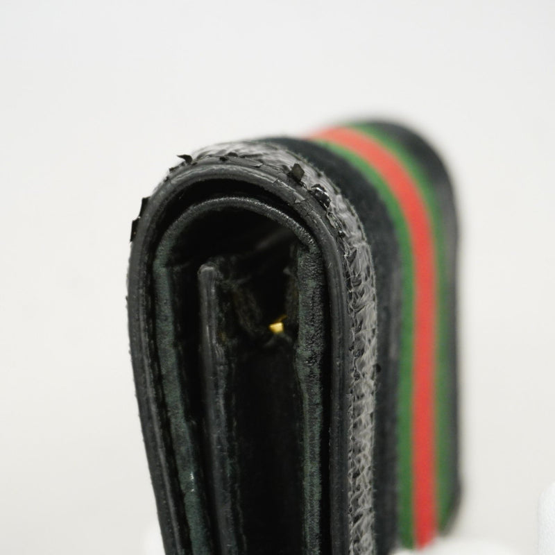 Gucci Black Suede Wallet (Bi-Fold) (Pre-Owned)