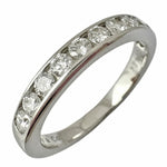 Tiffany Silver Platinum Band Ring (Pre-Owned)