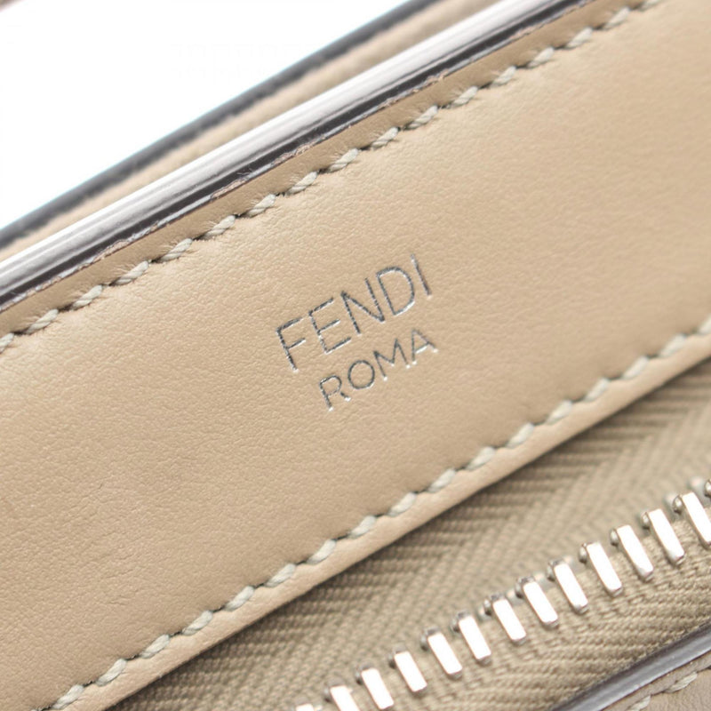 Fendi Beige Leather Handbag (Pre-Owned)