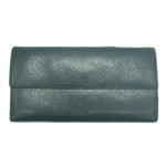 Bvlgari Black Leather Long Wallet (Bi-Fold) (Pre-Owned)