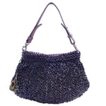 Anteprima Navy Purple Wire Handbag (Pre-Owned)