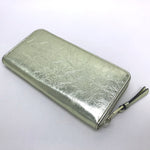 Valentino Garavani Gold Leather Long Wallet (Bi-Fold) (Pre-Owned)