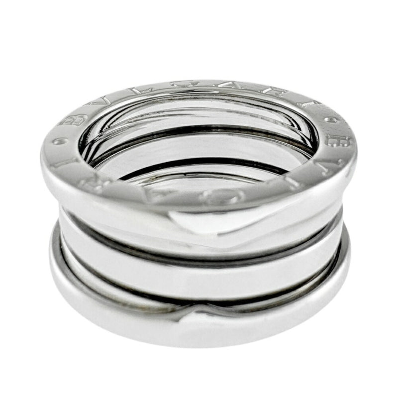 Bvlgari Silver White Gold (18K) Band Ring (Pre-Owned)