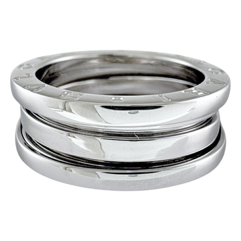 Bvlgari Silver White Gold (18K) Band Ring (Pre-Owned)