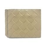 Bottega Veneta Beige Brown Leather Money Clip (Pre-Owned)