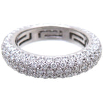 Bvlgari White Gold White Gold (18K) Band Ring (Pre-Owned)