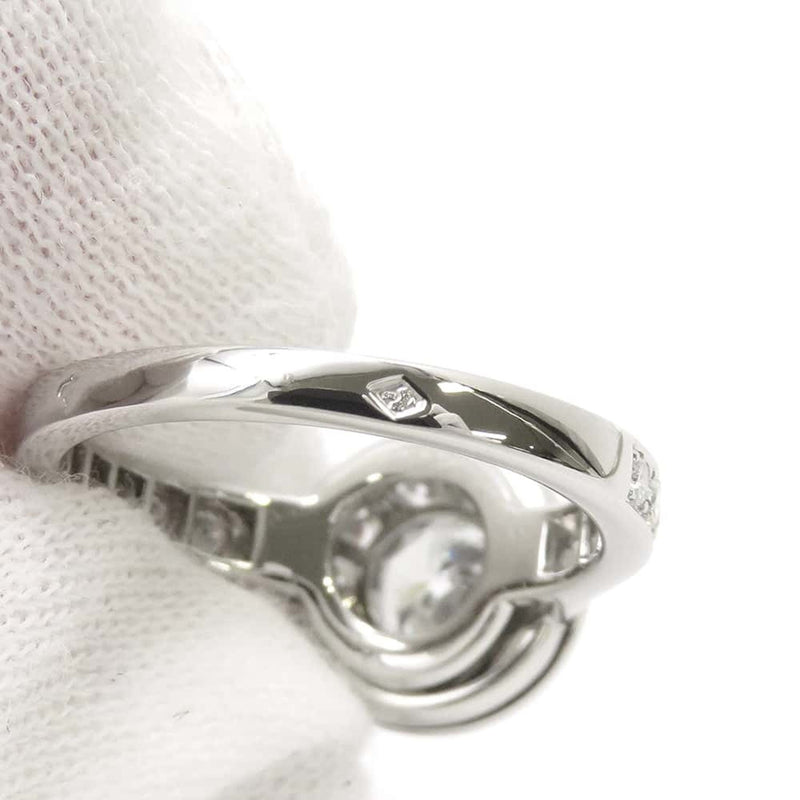 Van Cleef & Arpels Platinum Platinum 950 Band Ring (Pre-Owned)