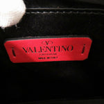 Valentino Garavani Gunmetal Shoulder Bag (Pre-Owned)