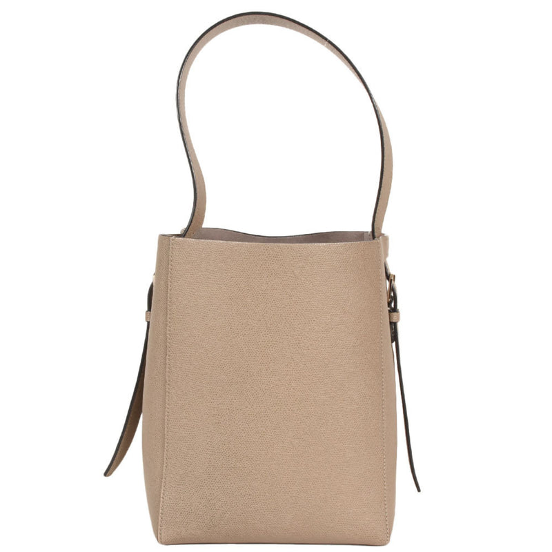 Valextra Beige Leather Handbag (Pre-Owned)