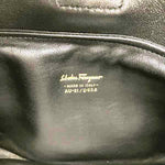 Salvatore Ferragamo Black Leather Handbag (Pre-Owned)